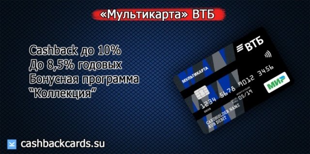 Мультикарта от ВТБ пенсионерам